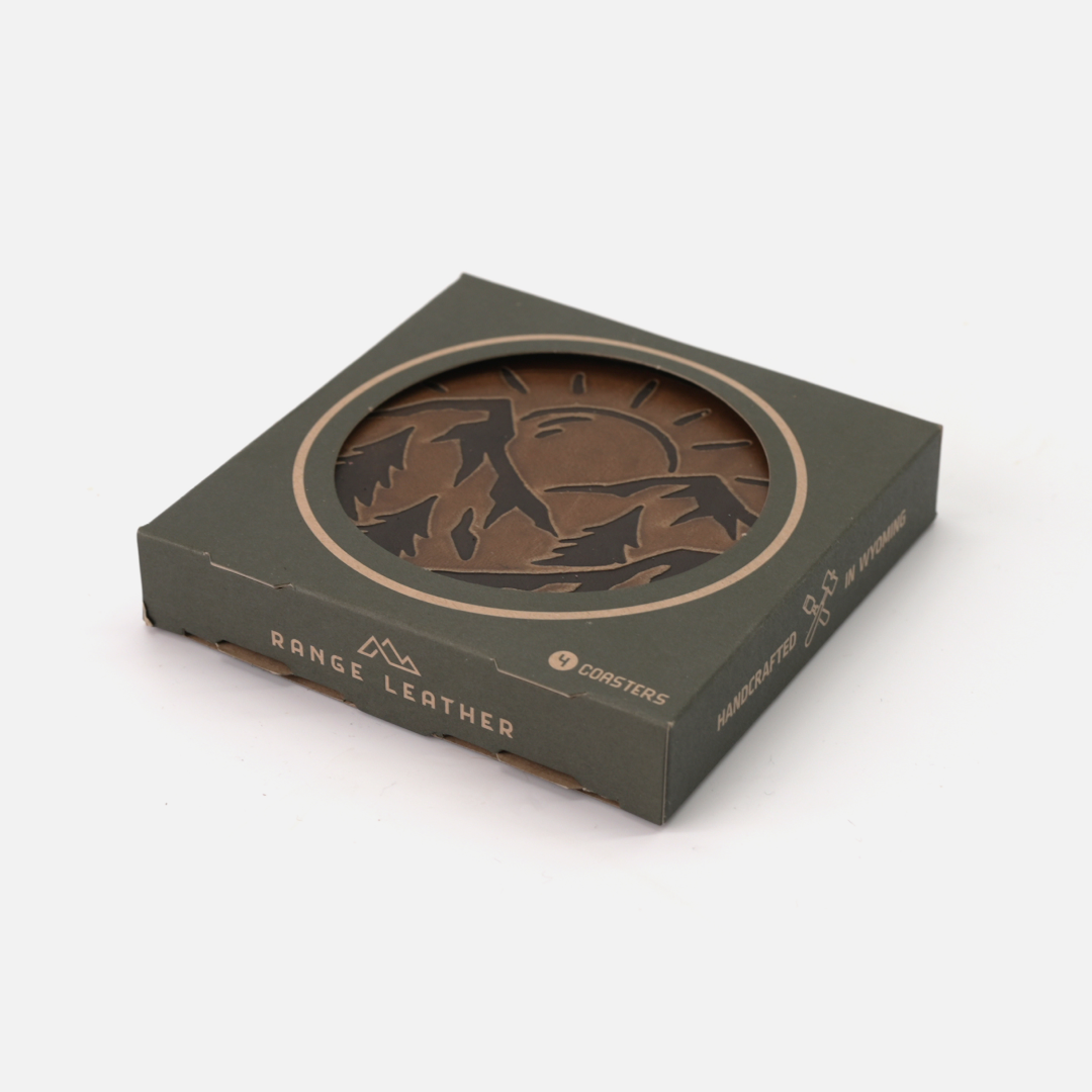 Vintage Sunrise Coasters